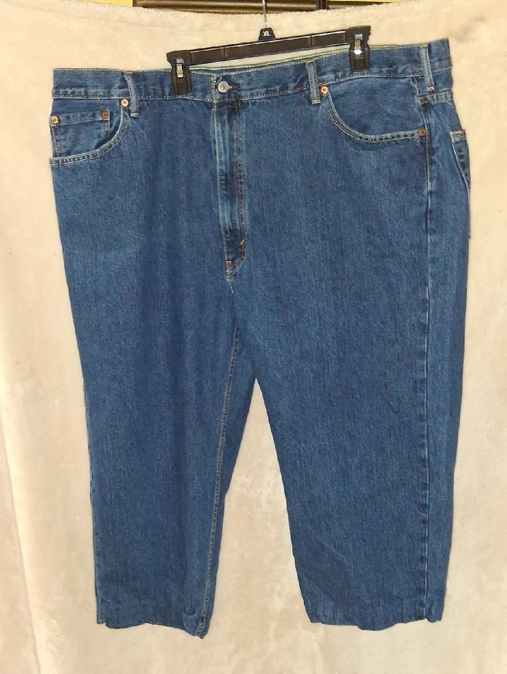 Levi's Men's Relaxed Fit Dark Blue Denim Jeans